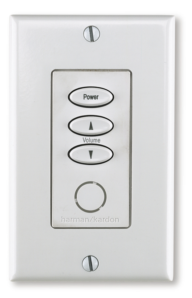 KP 1 - Black - In-Wall Keypad For PA4000 Amplifier - Hero
